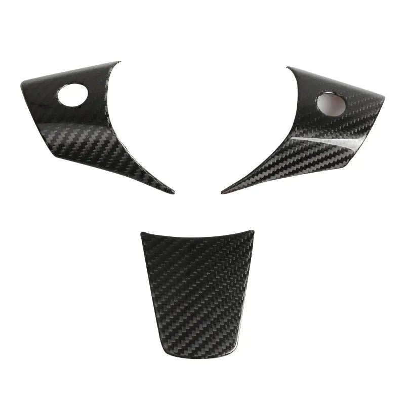 Tesla Model 3/Y Carbon Fiber Steering Wheel Trim – Real 3K Dry Carbon Interior Upgrade