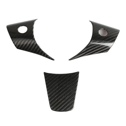 Tesla Model 3/Y Carbon Fiber Steering Wheel Trim – Real 3K Dry Carbon Interior Upgrade
