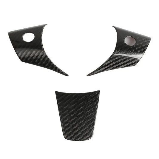 Tesla Model 3/Y Carbon Fiber Steering Wheel Trim – Real 3K Dry Carbon Interior Upgrade