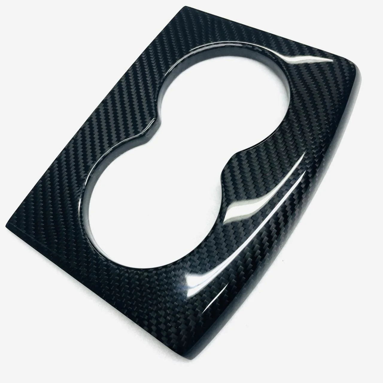 Real Molded Carbon Fiber Center Console Wrap Kit for Tesla Model S / Model X (2017–2019) – Gloss Finish Interior Upgrade