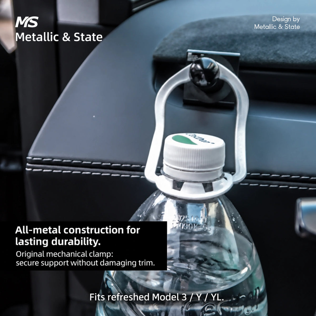Tesla Model 3 Highland & Model Y Juniper Magnetic Vent Phone Mount - English detail 4