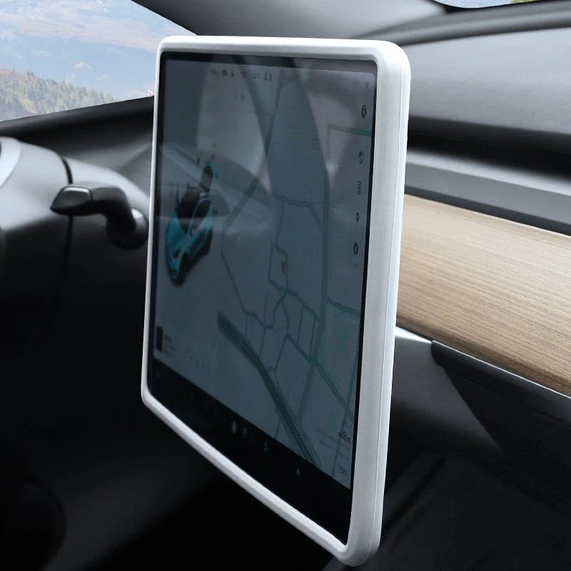 Navigation Plaid Screen Protector for Tesla Model 3 & Model Y – HD Clear Anti-Glare Display Protection, Scratch & Fingerprint Resistant