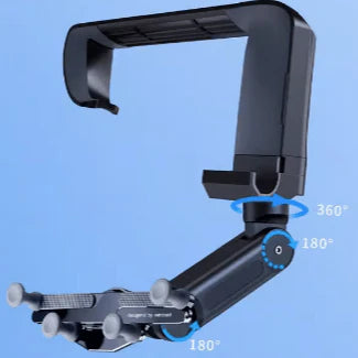 Transformable Gravity Phone Holder for Tesla Model 3, Model Y, Model S & Model X | One-Handed Auto-Lock Car Mount