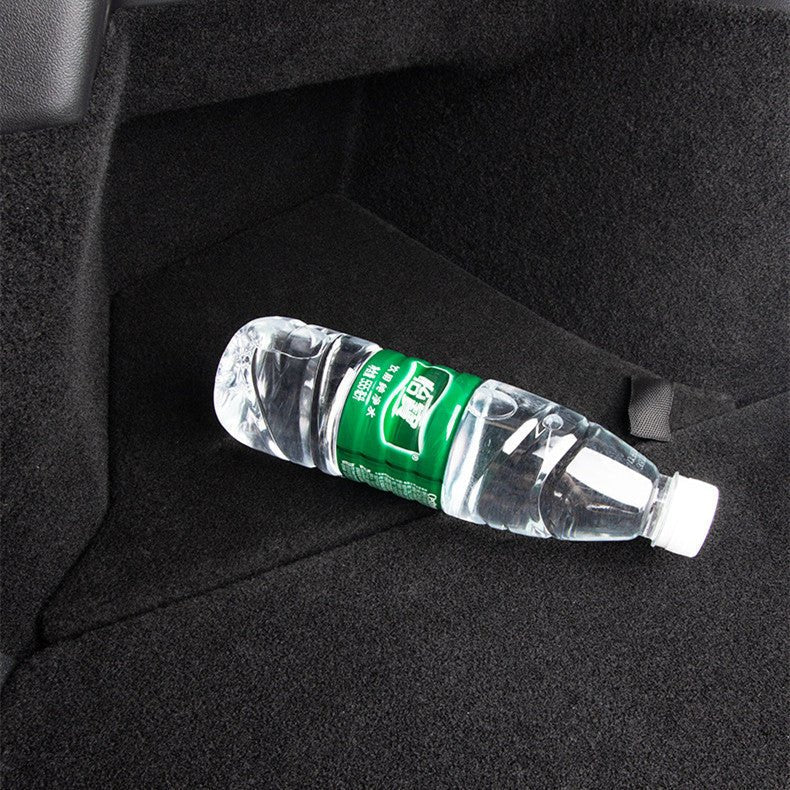 Left Side Trunk Organizer for Tesla Model 3 (2017–2023) – OEM-Fit TPE Storage Box with Flocked Cover