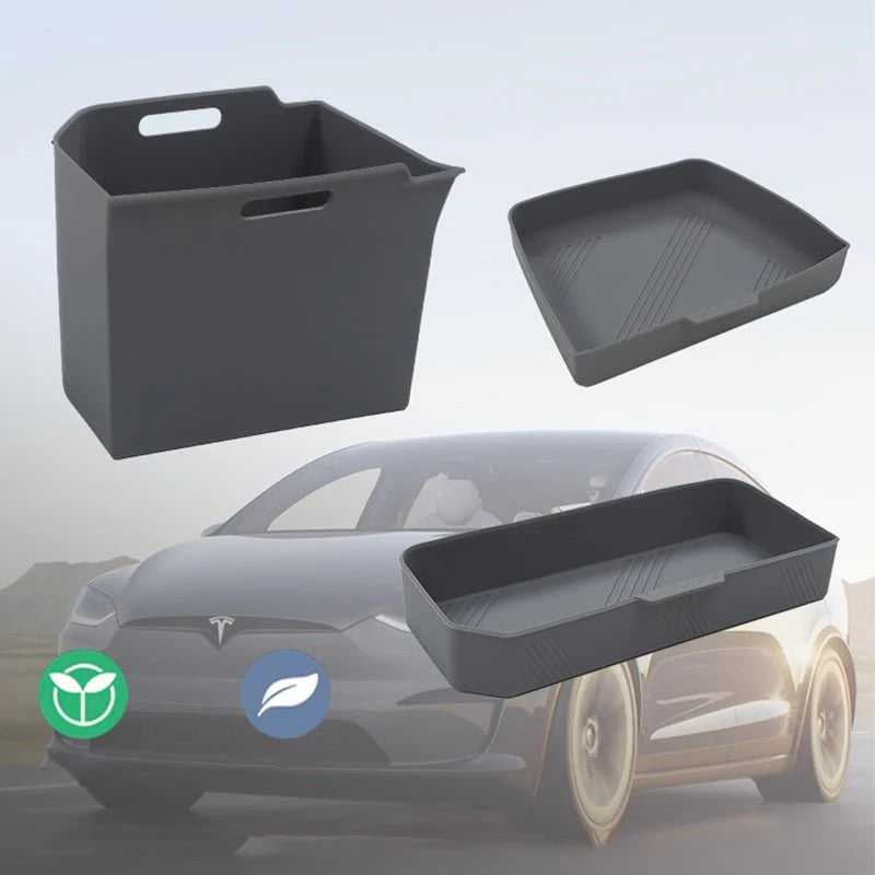 Original Trunk Side Storage Boxes (Left & Right) for Tesla Model X 2022–2025