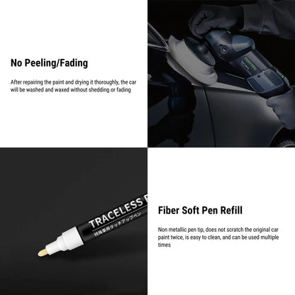 Tesla car touch up paint pen Scratch & Paint Repair Kit for Model 3, Model Y, Model S, Model X – Fast-Dry Touch-Up Pen with Scratch Removal Tools