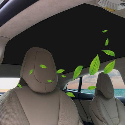 Panoramic Sunroof Sunshade for Tesla Model S – UV Protection, Heat Insulation & Easy Installation