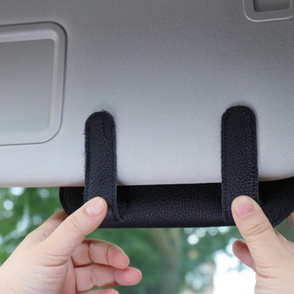 Premium Magnetic Visor Glasses Case for Tesla Model S / Y / 3 / X & Cybertruck | Soft Touch, Secure Clip-On Design