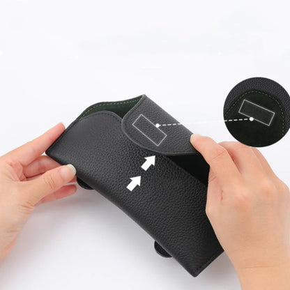 Premium Magnetic Visor Glasses Case for Tesla Model S / Y / 3 / X & Cybertruck | Soft Touch, Secure Clip-On Design