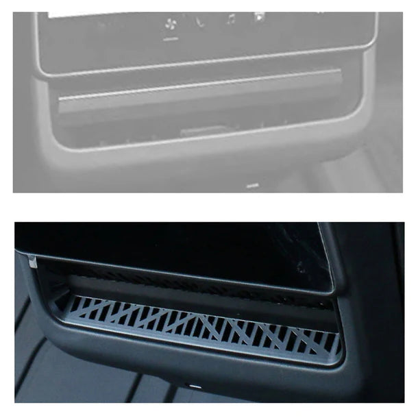 2023-2024 Model 3 Highland ABS Rear AC Vent & USB Port Protector – Dust & Spill Guard