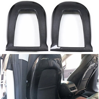 Real Carbon Fiber Back Seat Cover for Tesla Model 3 & Model Y | OEM Replacement Interior Upgrade