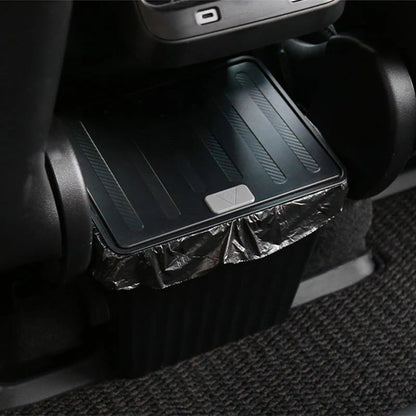 Rear Center Console Organizer for Tesla Model Y (2020–2024) | TPE Storage Box with Anti-Slip Lid