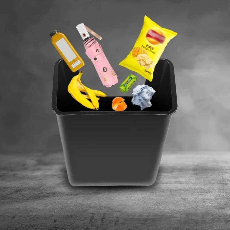 Rear Magnetic Car Trash Can with Lid for Tesla Model 3 Highland (2023.11+) & Model Y Juniper — Space-Saving Odor-Blocking Waste Bin