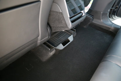 Rear Middle Storage Box for Tesla Model Y Juniper | Custom-Fit Rear Center Console Organizer with Waterproof Detachable Box & Noise-Reducing Flocked ABS