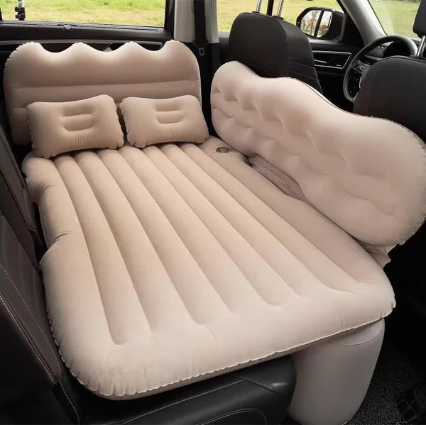 Rear Seat Air Mattress for Tesla Model 3 / Model 3 Highland & Model Y / Model Y Juniper – Inflatable Back Seat Bed for Car Camping, Road Trips & Travel Comfort