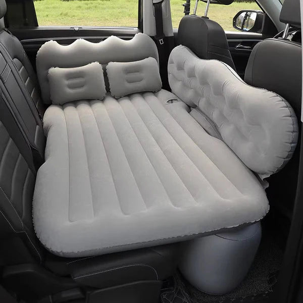 Rear Seat Air Mattress for Tesla Model 3 / Model 3 Highland & Model Y / Model Y Juniper – Inflatable Back Seat Bed for Car Camping, Road Trips & Travel Comfort
