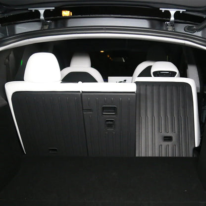 Rear Seat Back Protector TPE Mat for Tesla Model Y Juniper 2025.3+ | Eco-Friendly, Precise Fit, Full Protection