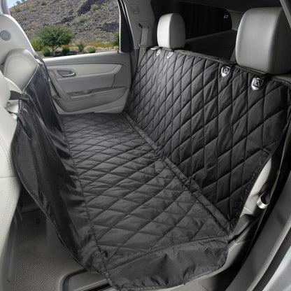 Rear Seat Waterproof Dog Seat Cover for Tesla Model S Model 3  Model X  Model Y & Cybertruck Heavy-Duty Pet Car Seat Protector | Scratch-Resistant | Easy Clean | Secure Fit