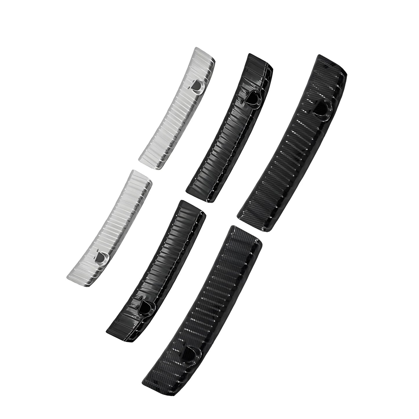 Stainless Steel Rear Trunk Bumper Guard Protector for Tesla Model Y Juniper | Scratch-Resistant Cargo Sill & Side Protection | Perfect 1:1 OEM Fit