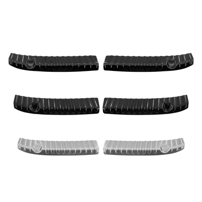 Stainless Steel Rear Trunk Bumper Guard Protector for Tesla Model Y Juniper | Scratch-Resistant Cargo Sill & Side Protection | Perfect 1:1 OEM Fit