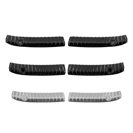 Stainless Steel Rear Trunk Bumper Guard Protector for Tesla Model Y Juniper | Scratch-Resistant Cargo Sill & Side Protection | Perfect 1:1 OEM Fit