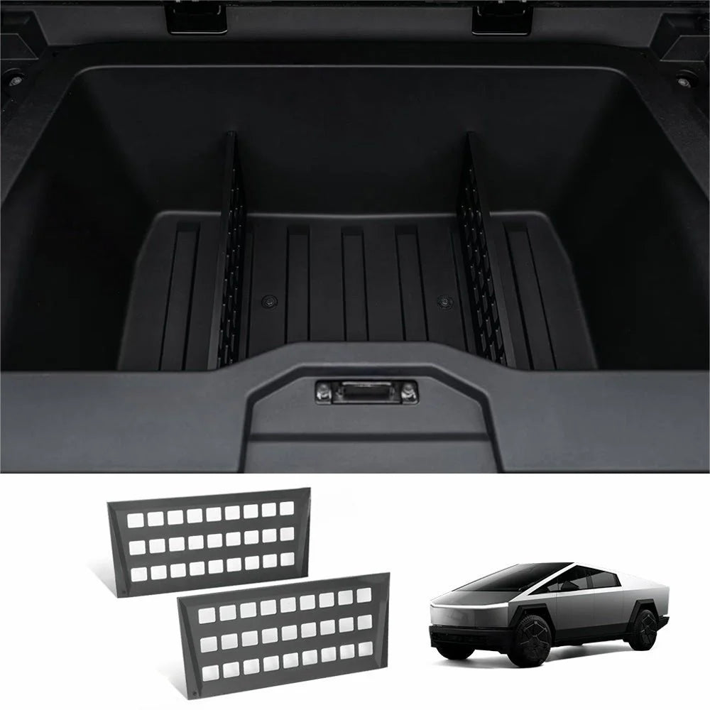 Rear Trunk Lower Grille Baffle for Tesla Cybertruck (2PCS) | Tailgate Protection & Custom Fit 2024+
