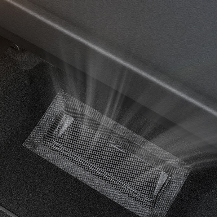 Rear Air Vent Cover for Tesla Model 3 & Model Y (2017-Present) — Durable Mesh Debris Guard, Easy Velcro Installation Tesla Parts