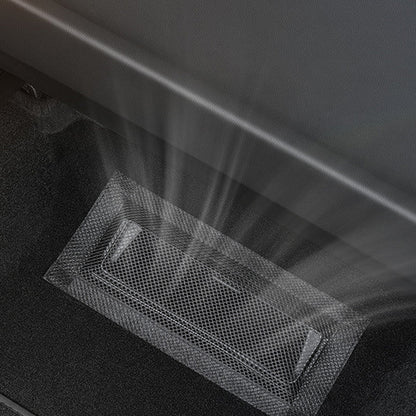 Rear Air Vent Cover for Tesla Model 3 & Model Y (2017-Present) — Durable Mesh Debris Guard, Easy Velcro Installation Tesla Parts