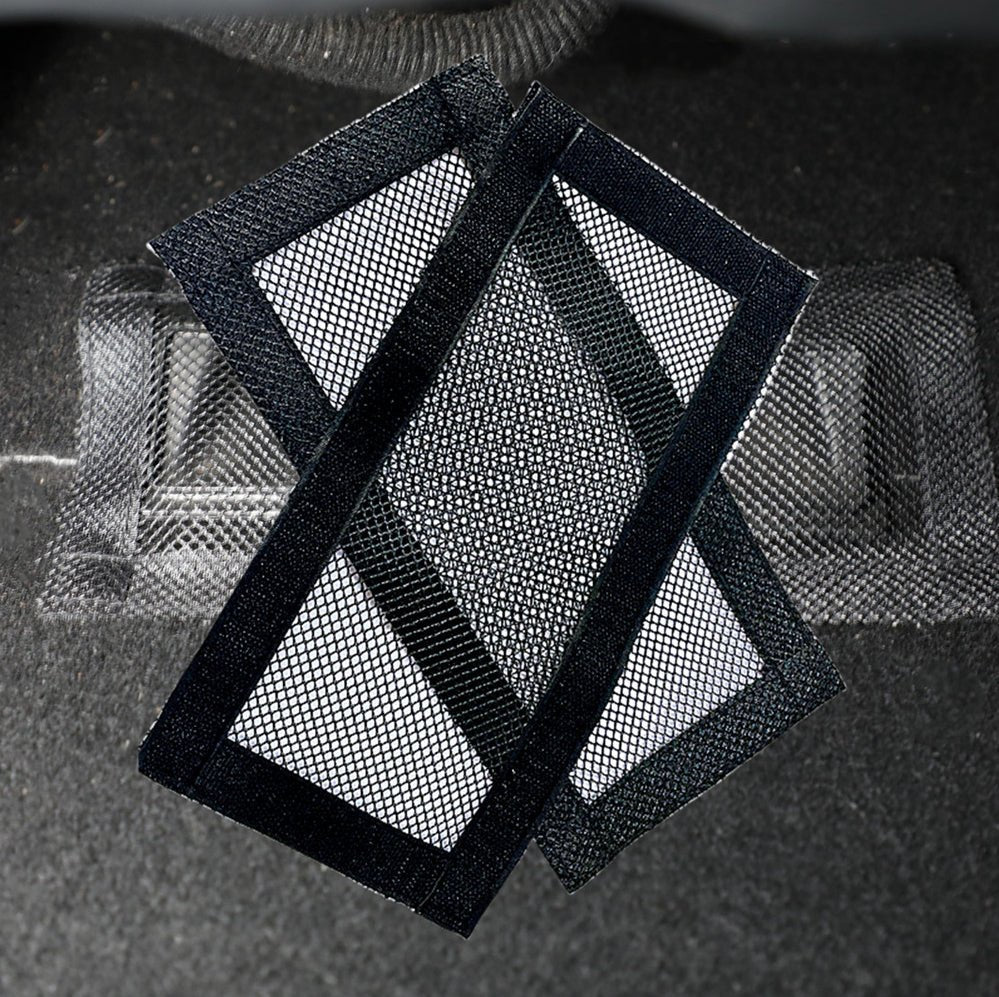 Rear Air Vent Cover for Tesla Model 3 & Model Y (2017-Present) — Durable Mesh Debris Guard, Easy Velcro Installation Tesla Parts