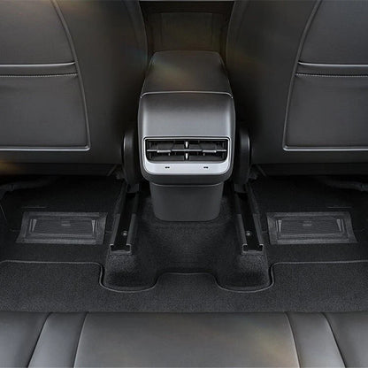 Rear Air Vent Cover for Tesla Model 3 & Model Y (2017-Present) — Durable Mesh Debris Guard, Easy Velcro Installation Tesla Parts