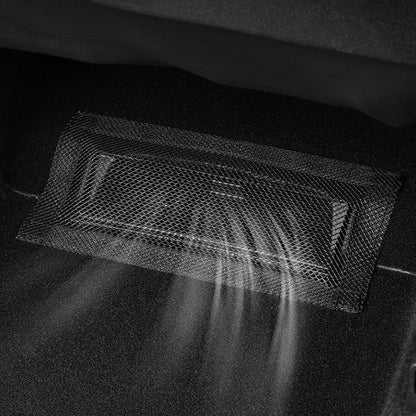 Rear Air Vent Cover for Tesla Model 3 & Model Y (2017-Present) — Durable Mesh Debris Guard, Easy Velcro Installation Tesla Parts