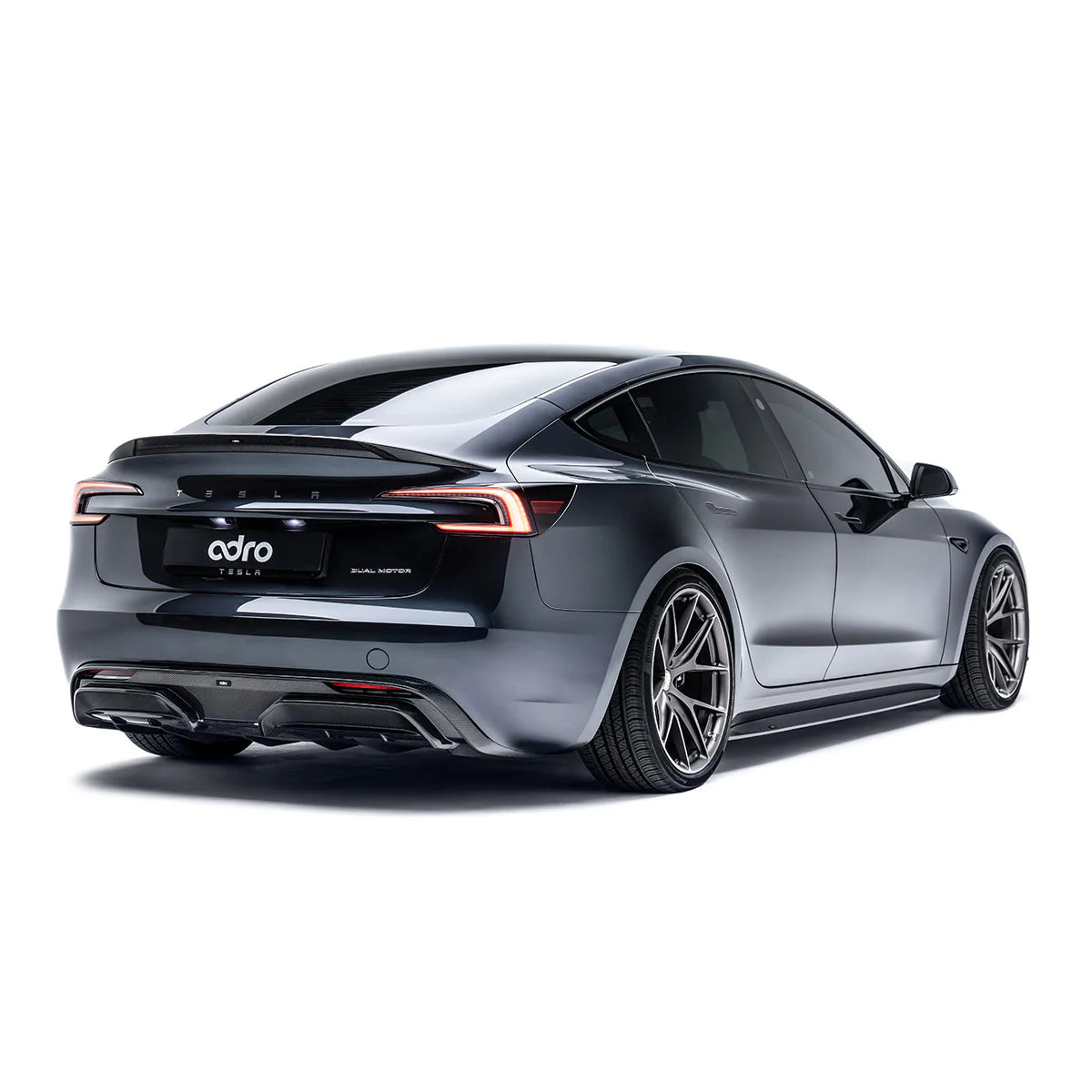 ADRO Carbon Fiber Trunk Spoiler for Tesla Model 3 Highland (Standard & Long Range) – Lightweight Performance Rear Wing