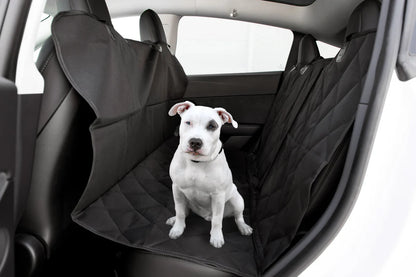 Rear Seat Pet Cover for Tesla Model 3, Model Y, Model S & Model X – Waterproof Back Seat & Floor Protector with Seat Belt Access