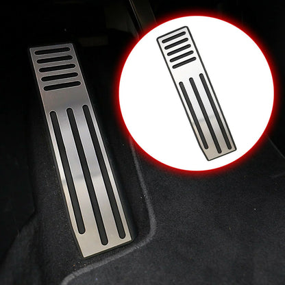Rest Dead Pedal for Tesla Model S & Model X 2017–2021 | Aluminum Alloy Anti-Slip Footrest Pad