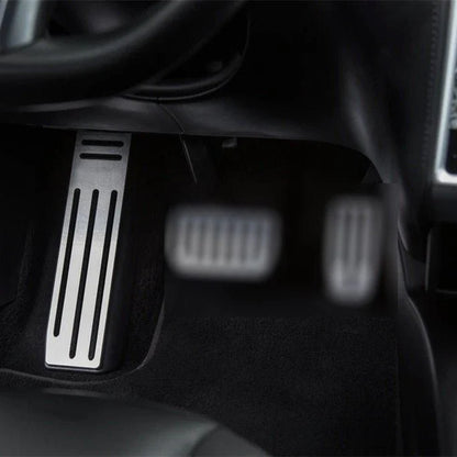 Rest Dead Pedal for Tesla Model S & Model X 2017–2021 | Aluminum Alloy Anti-Slip Footrest Pad
