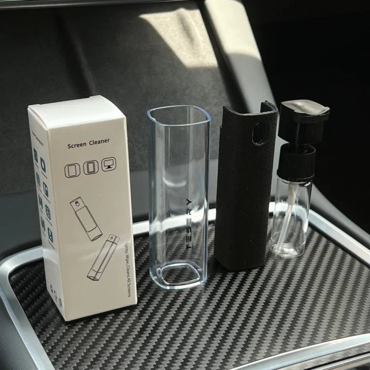 Tesla Screen Cleaner (No Liquid) – Reusable Microfiber Cleaning Tool for Model 3, Model Y, Model S, Model X Displays