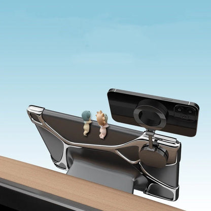 Screen Cutout Protective Decorative Cover for Tesla Model 3 & Model Y (Non-Adhesive, Transparent PC)