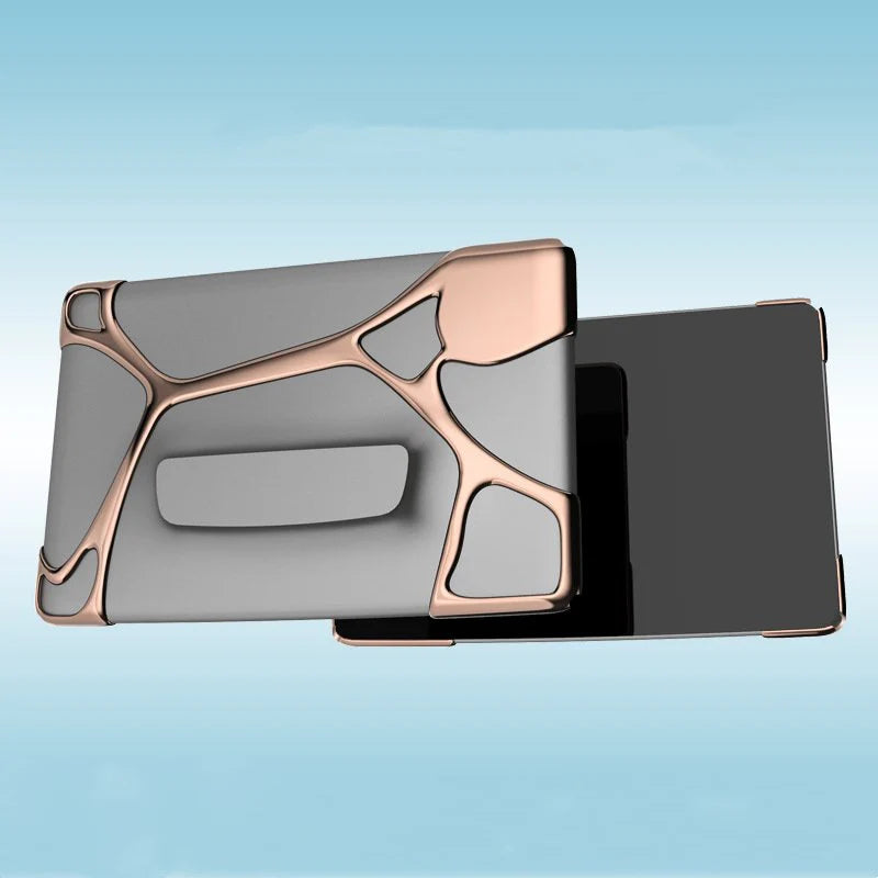 Screen Cutout Protective Decorative Cover for Tesla Model 3 & Model Y (Non-Adhesive, Transparent PC)