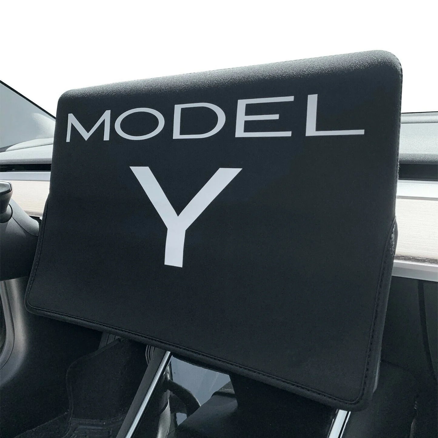 Sunshade Screen Protector Cover Sleeve for Tesla Model 3 (2017–2023.10) & Model Y (2020–2024) – Slip-On Display Dust & Heat Protection