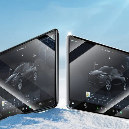 All-in-One Screen & Bezel Protector for Tesla Model 3 & Model Y | Integrated Case + Tempered Glass, Anti-Scratch, Fingerprint Resistant