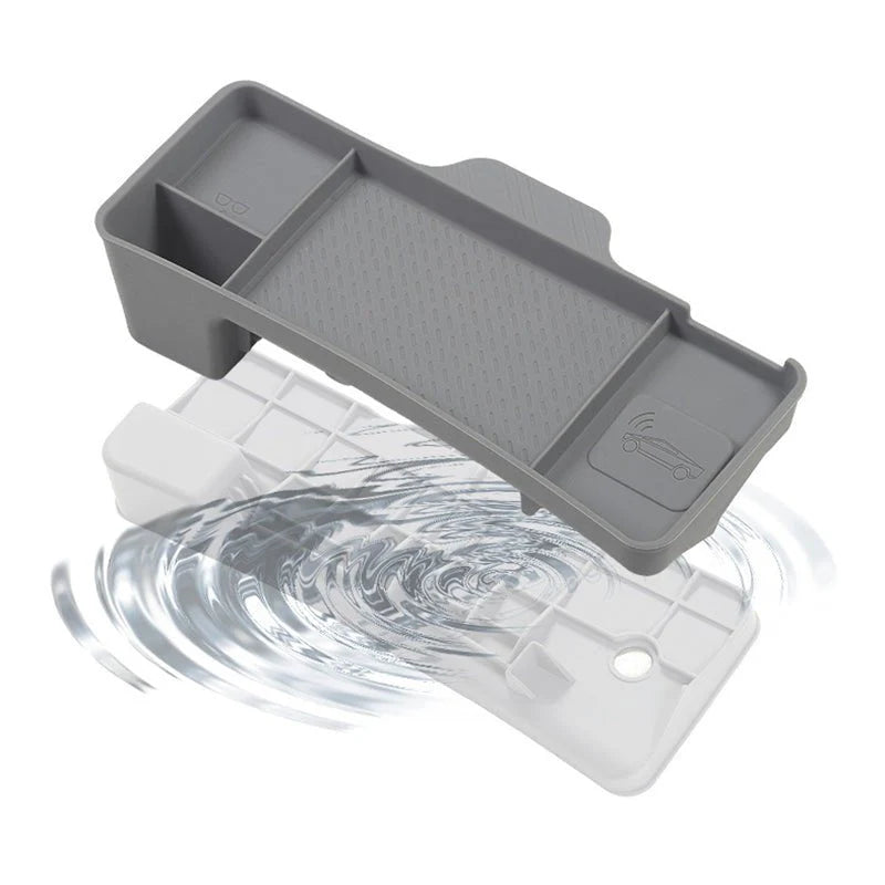 Screen Rear ETC Storage Box for Tesla Model 3 Highland (2023.11-On) – Custom-Fit Behind-Screen Organizer