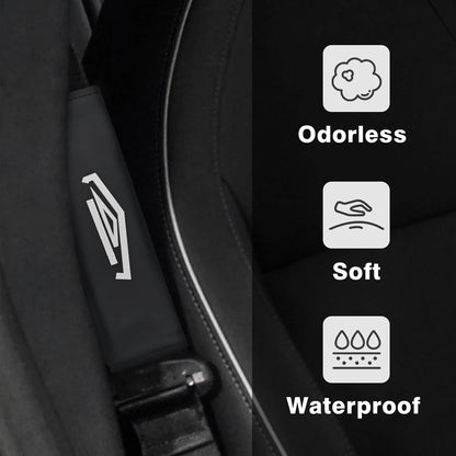 Tesla Cybertruck Seat Belt Pads (2 PCS) – Comfort & Style for 2024 Cybertruck