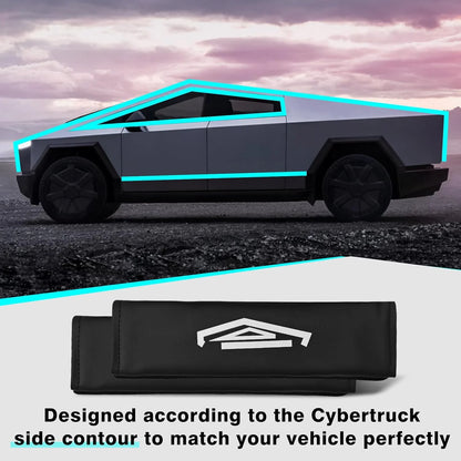 Tesla Cybertruck Seat Belt Pads (2 PCS) – Comfort & Style for 2024 Cybertruck