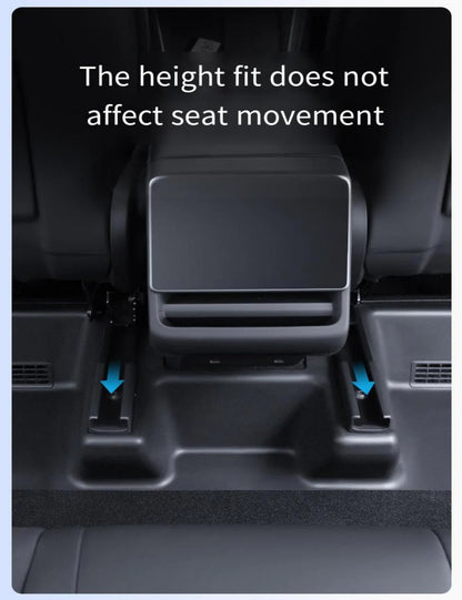 Seat Slide Rail Anti-Kick Guards for Tesla Model Y Juniper 2025+ (5PCS) | 360° Full Coverage Under-Seat Protection, Eco-Friendly TPE