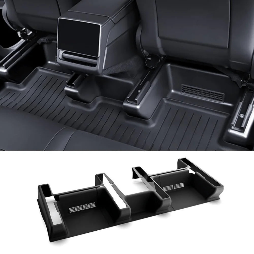 Seat Slide Rail Anti-Kick Guards for Tesla Model Y Juniper 2025+ (5PCS) | 360° Full Coverage Under-Seat Protection, Eco-Friendly TPE