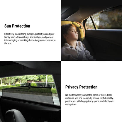 Side Window Sunshade for Tesla Model 3 (2017–2024) | UV Protection, Heat Reduction & Privacy Window Shade