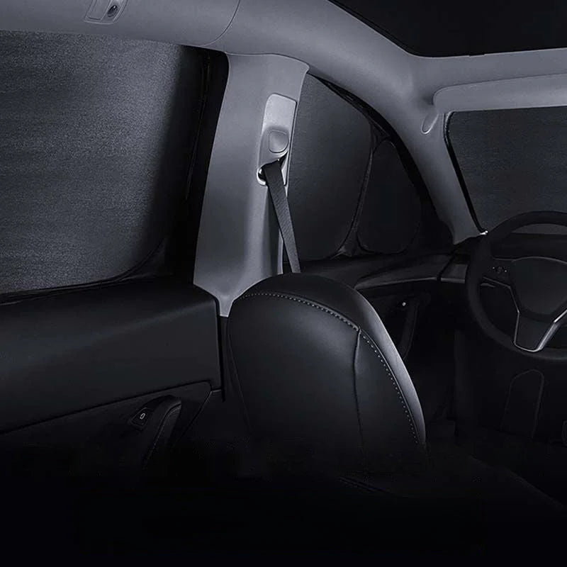 Side Window Sunshade for Tesla Cybertruck 2024-Present | Custom-Fit UV Protection & Privacy Shade