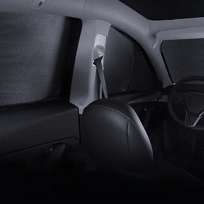 Side Window Sunshade for Tesla Cybertruck 2024-Present | Custom-Fit UV Protection & Privacy Shade