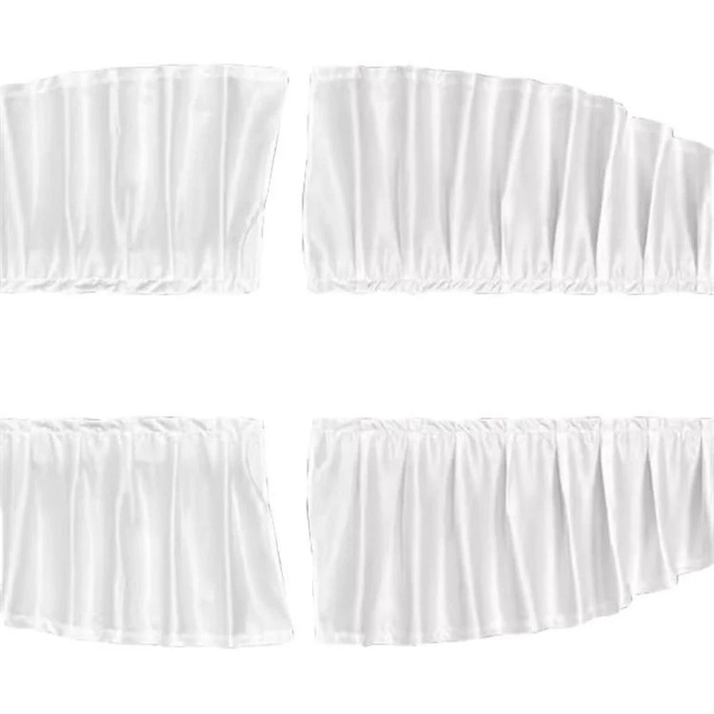 Tesla Model 3 & Model Y Side Window Sunshades (4PCS) – Adjustable Cold-Feel Ice Silk, UV Protection & Privacy