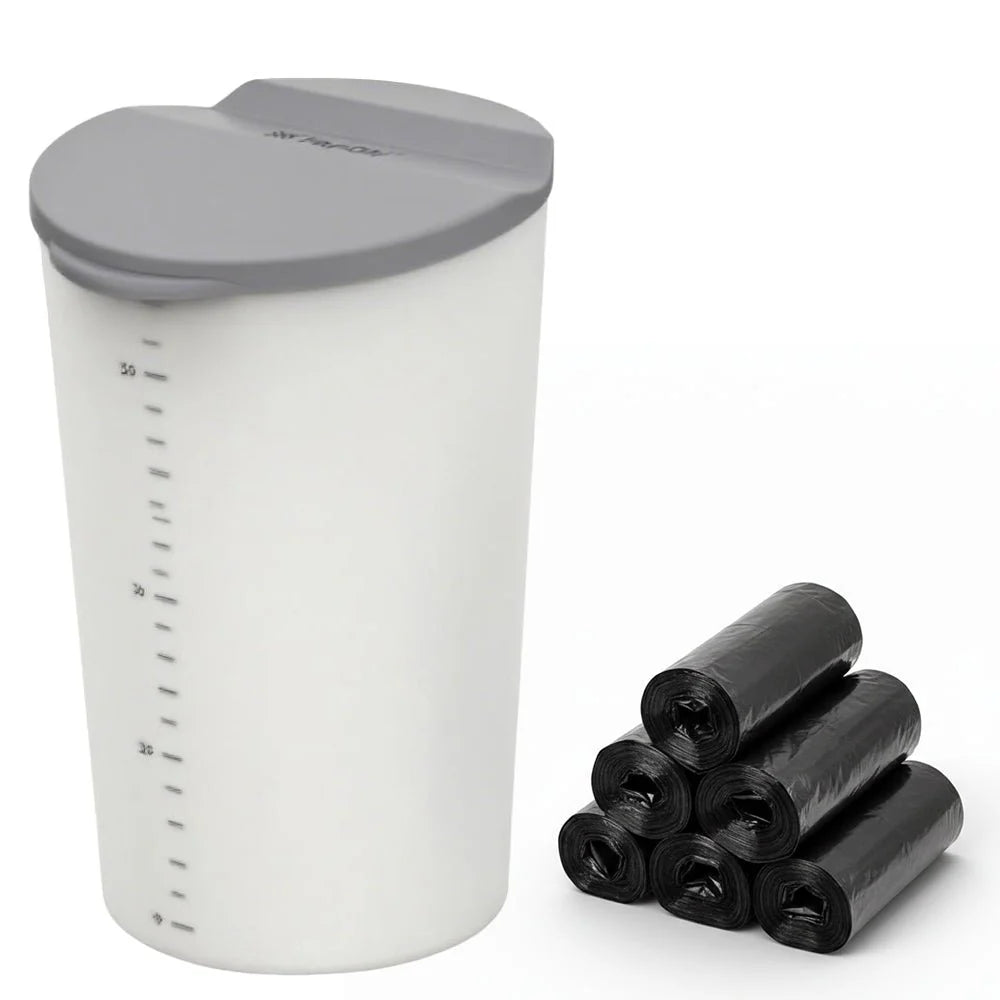 Premium Silicone Car Trash Can for Tesla Model S/Y/3/X | Leak-Proof Vehicle Garbage Bin & Interior Organizer